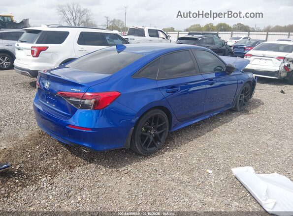 2HGFE2F55PH512984 2023 HONDA CIVIC Blue Tył prawy