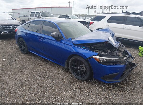 2HGFE2F55PH512984 2023 HONDA CIVIC Blue Przód prawy