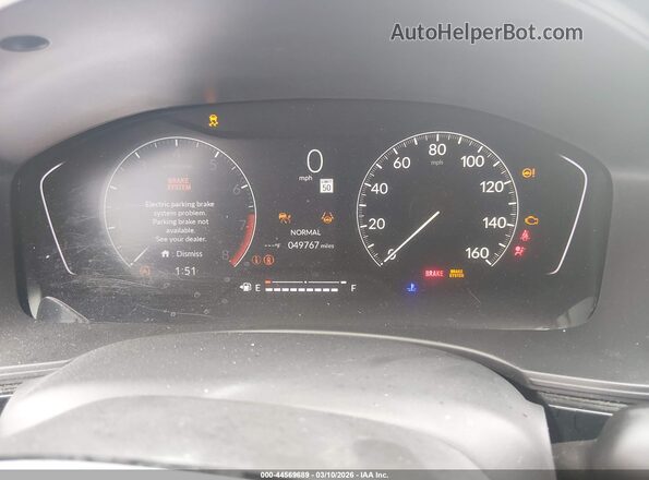 2HGFE2F55PH512984 2023 HONDA CIVIC Blue Widok tylnych siedzeń