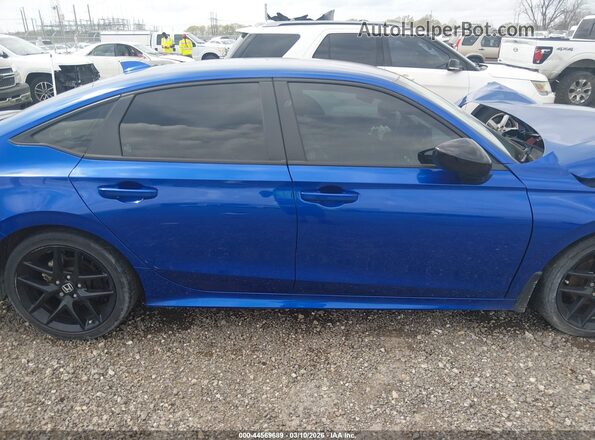 2HGFE2F55PH512984 2023 HONDA CIVIC Blue Widok wnętrza 360 stopni
