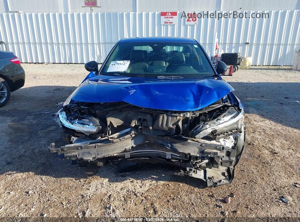 2HGFE2F55RH540674 2024 HONDA CIVIC Синий Вид задней части салона