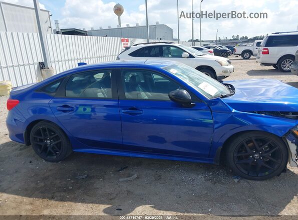 2HGFE2F55RH540674 2024 HONDA CIVIC Синий Панорамный вид салона 360°