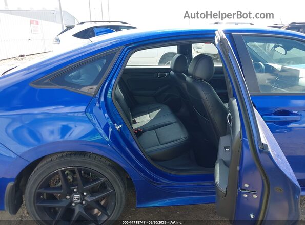2HGFE2F55RH540674 2024 HONDA CIVIC Синий Вид наклейки с VIN-кодом