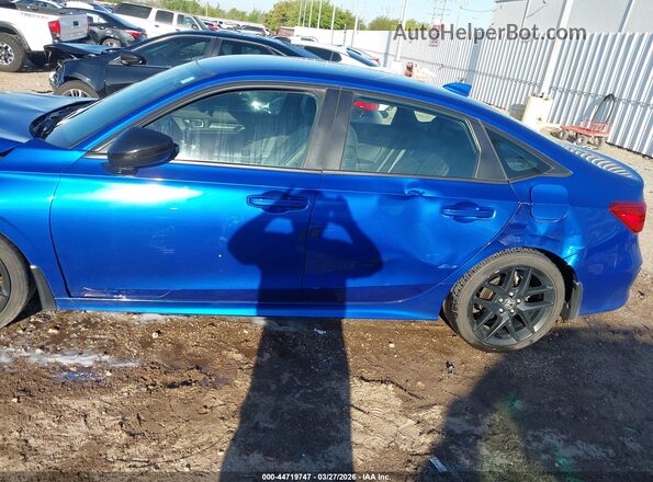 2HGFE2F55RH540674 2024 HONDA CIVIC Синий Вид спереди