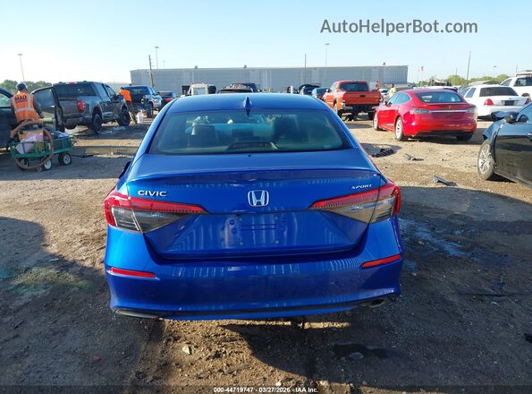 2HGFE2F55RH540674 2024 HONDA CIVIC Синий 