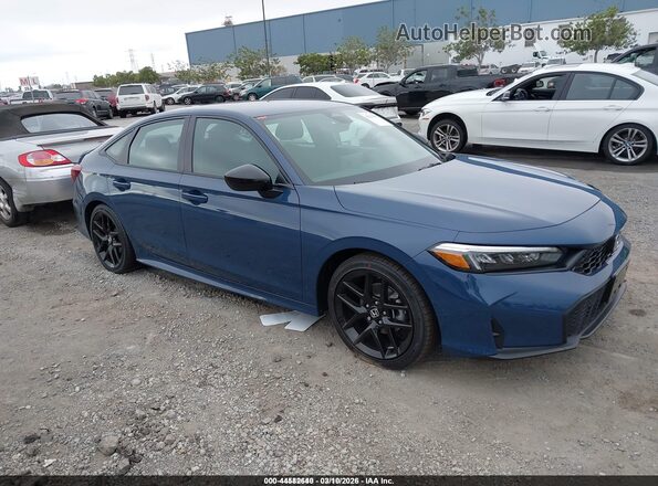 2HGFE2F55TH511098 2026 HONDA CIVIC Dark Blue წინა მარჯვენა
