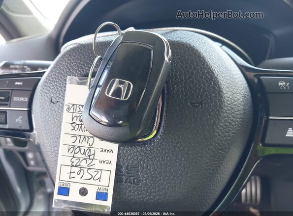 2HGFE2F56PH535481 2023 HONDA CIVIC Бирюзовый Вид панели приборов