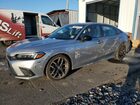 2024 Honda Civic Sport Серебряный vin: 2HGFE2F56RH565597 Damage: Left Front Fender, Heavy Scratch, > 12 Inches