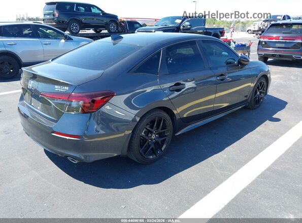 2HGFE2F56SH500884 2025 HONDA CIVIC Серый Задняя правая четверть