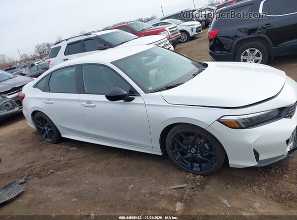 2HGFE2F56SH522125 2025 HONDA CIVIC White უკანა სალონის ხედი