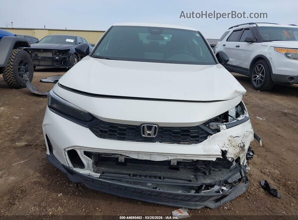 2HGFE2F56SH522125 2025 HONDA CIVIC White ხელსაწყოთა პანელის ხედი