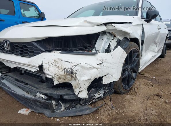 2HGFE2F56SH522125 2025 HONDA CIVIC White წინა ხედი