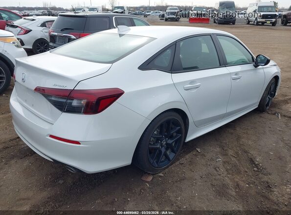 2HGFE2F56SH522125 2025 HONDA CIVIC White უკანა მარჯვენა