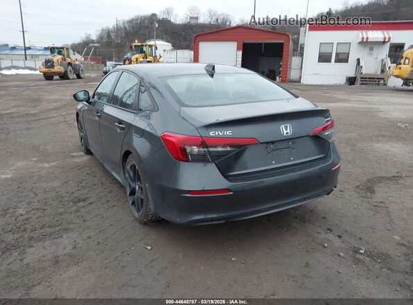 2HGFE2F57RH514500 2024 HONDA CIVIC Серый Задняя левая четверть