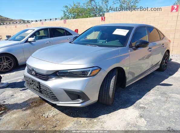 2HGFE2F57RH519812 2024 HONDA CIVIC Серебряный Передняя левая четверть