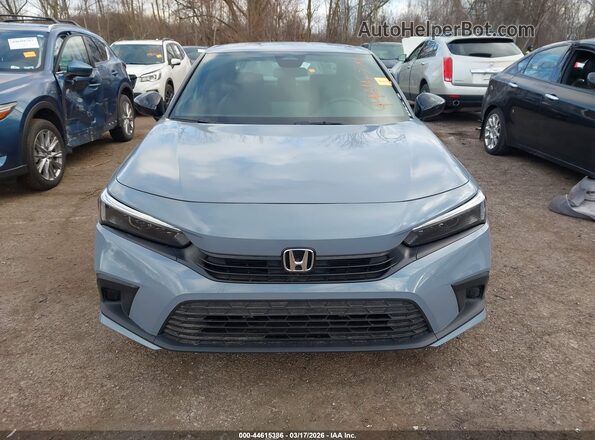 2HGFE2F57RH535055 2024 HONDA CIVIC Gray Widok zestawu wskaźników