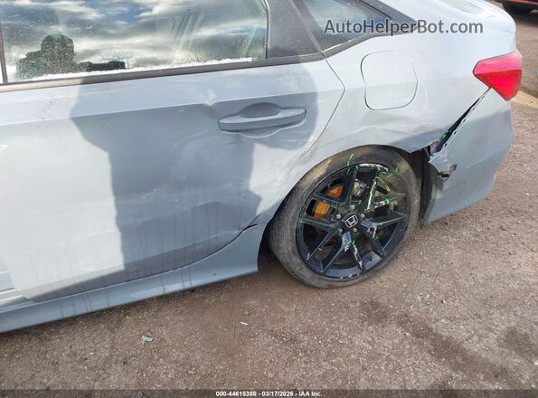 2HGFE2F57RH535055 2024 HONDA CIVIC Gray Widok z przodu