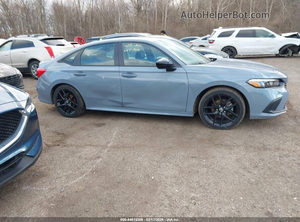 2HGFE2F57RH535055 2024 HONDA CIVIC Gray Widok wnętrza z tyłu
