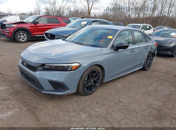 2HGFE2F57RH535055 2024 HONDA CIVIC Gray Przód lewy