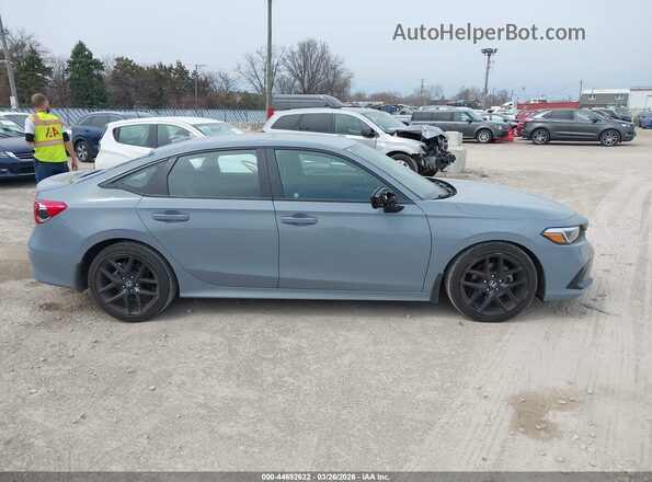 2HGFE2F57RH568279 2024 HONDA CIVIC Серый Вид задней части салона