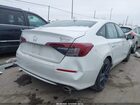 2025 Honda Civic Sport White vin: 2HGFE2F57SH567834