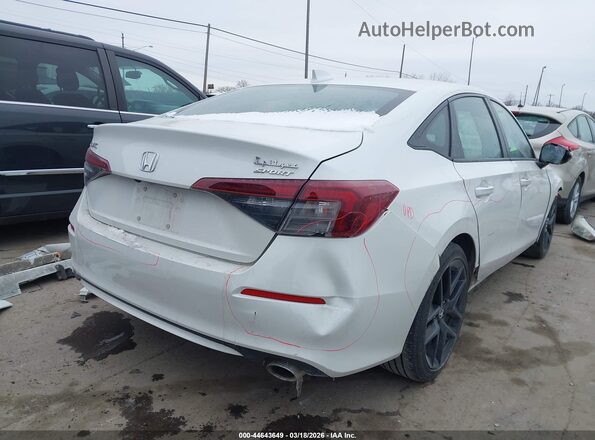 2HGFE2F57SH567834 2025 HONDA CIVIC White Задня права чверть
