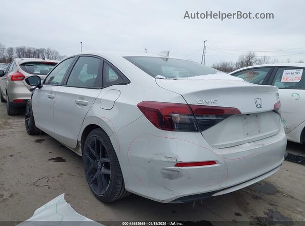 2HGFE2F57SH567834 2025 HONDA CIVIC White Задня ліва чверть