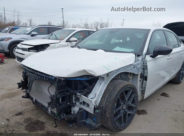 2HGFE2F57SH567834 2025 HONDA CIVIC White Вид спереду