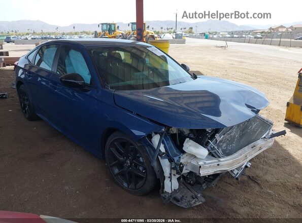 2HGFE2F57TH513015 2026 HONDA CIVIC Синий Передняя правая четверть
