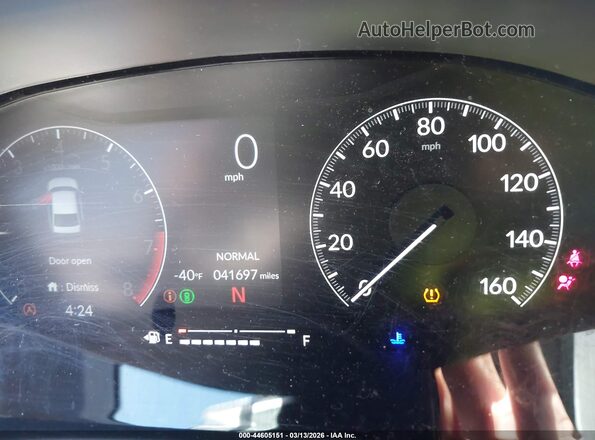 2HGFE2F58RH543844 2024 HONDA CIVIC Gray Widok tylnych siedzeń