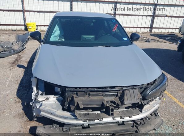 2HGFE2F58RH543844 2024 HONDA CIVIC Gray Widok zestawu wskaźników