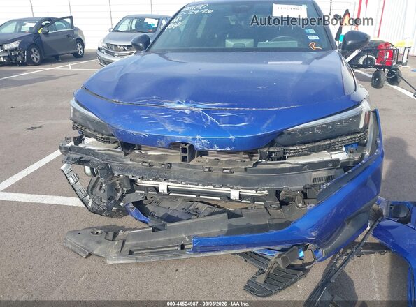 2HGFE2F58RH589125 2024 HONDA CIVIC Blue Vista del cuadro de instrumentos