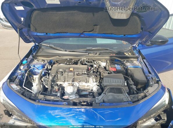 2HGFE2F58RH589125 2024 HONDA CIVIC Blue Vista trasera