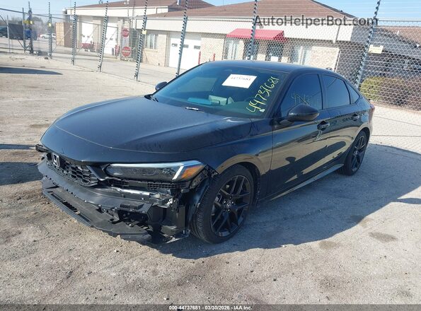 2HGFE2F58TH535492 2026 HONDA CIVIC Black Vista tres cuartos delantera izquierda