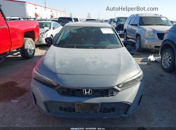 2HGFE2F58TH538795 2026 HONDA CIVIC Gray ხელსაწყოთა პანელის ხედი