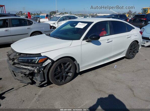 2HGFE2F59NH576328 2022 HONDA CIVIC White Передня ліва чверть