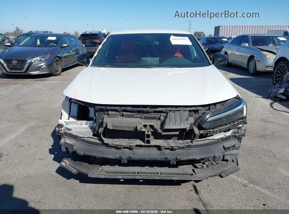 2HGFE2F59NH576328 2022 HONDA CIVIC White Вид задньої частини салону