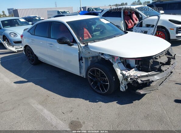2HGFE2F59NH576328 2022 HONDA CIVIC White Передня права чверть