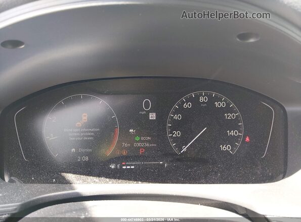 2HGFE2F59SH505545 2025 HONDA CIVIC Gray Widok tylnych siedzeń