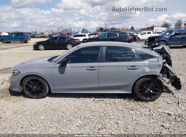 2HGFE2F59SH505545 2025 HONDA CIVIC Gray Widok wnętrza 360 stopni