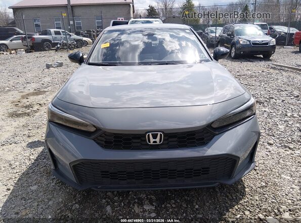 2HGFE2F59SH505545 2025 HONDA CIVIC Gray Widok zestawu wskaźników