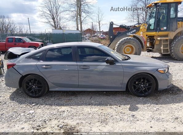 2HGFE2F59SH505545 2025 HONDA CIVIC Gray Widok wnętrza z tyłu