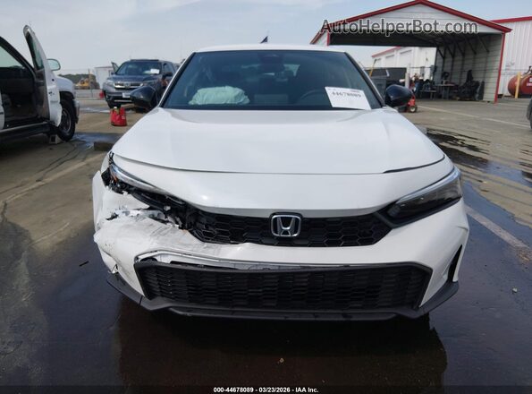 2HGFE2F59SH537833 2025 HONDA CIVIC White Вид щитка приладів