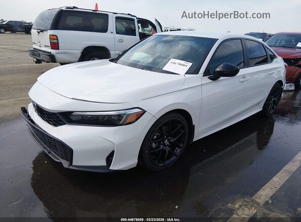 2HGFE2F59SH537833 2025 HONDA CIVIC White Передня ліва чверть
