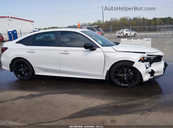 2HGFE2F59SH537833 2025 HONDA CIVIC White Вид задньої частини салону