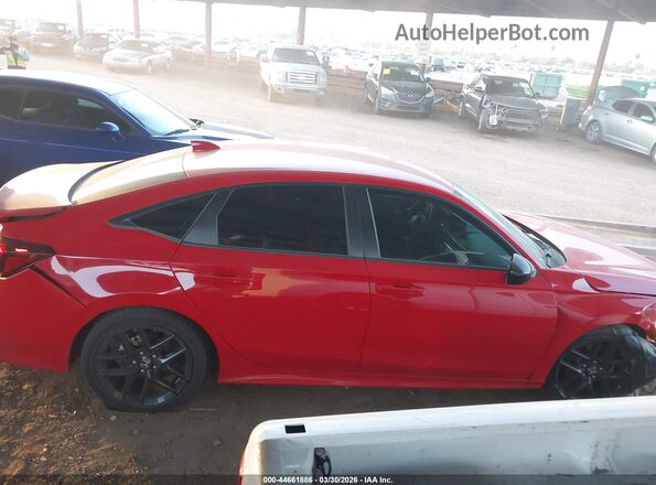 2HGFE2F59SH582142 2025 HONDA CIVIC Красный Вид задней части салона
