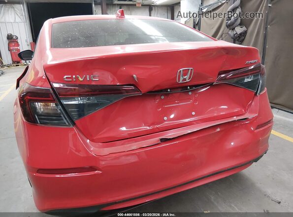 2HGFE2F59SH582142 2025 HONDA CIVIC Красный 