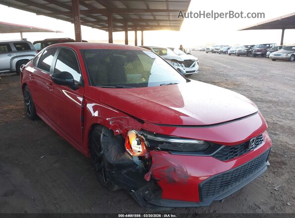 2HGFE2F59SH582142 2025 HONDA CIVIC Красный Вид спереди