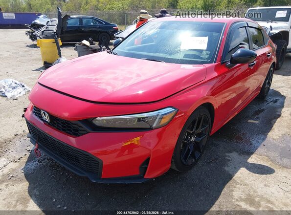 2HGFE2F59TH504395 2026 HONDA CIVIC Красный Передняя левая четверть