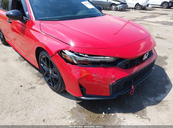 2HGFE2F59TH504395 2026 HONDA CIVIC Красный Вид спереди